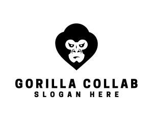 Tough Mad Gorilla  logo design