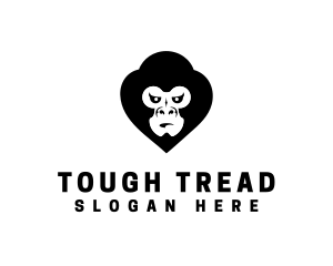 Tough Mad Gorilla  logo design