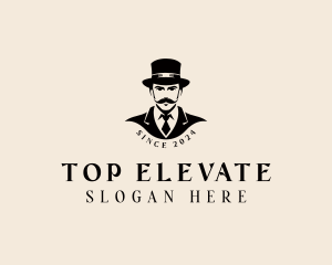 Fashion Tuxedo Menswear logo design