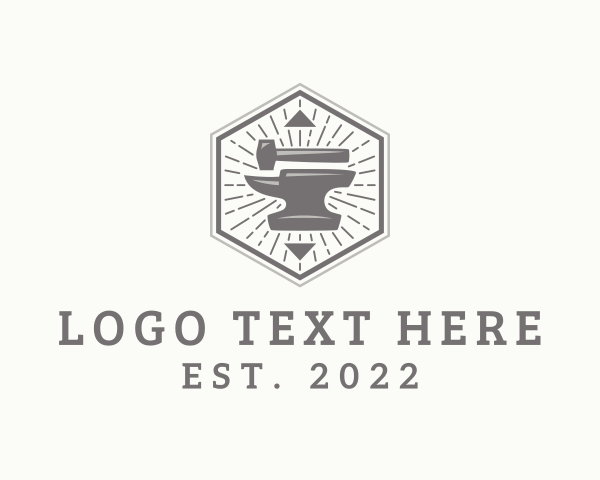 Hammer logo example 1