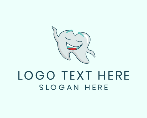 Happy Dental Tooth logo