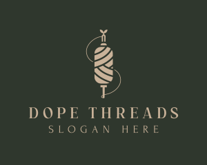 Thread Bobbin Tailoring logo design