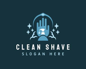 Hand Cleaning Sanitizer  logo design