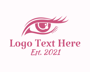 Beautiful Eye Lashes Makeup  logo