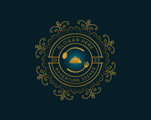 Restaurant Eatery Luxury logo design