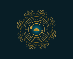 Restaurant Eatery Luxury logo design