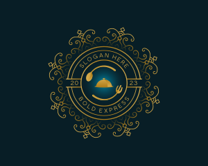 Restaurant Eatery Luxury logo design