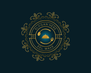 Restaurant Eatery Luxury logo design