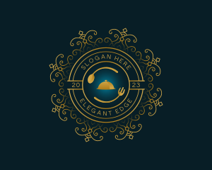 Restaurant Eatery Luxury logo design