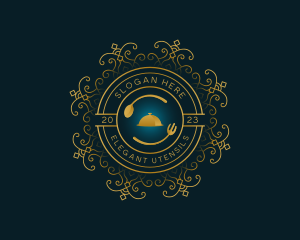 Restaurant Eatery Luxury logo design