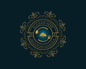 Restaurant Eatery Luxury logo design