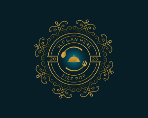 Restaurant Eatery Luxury logo design