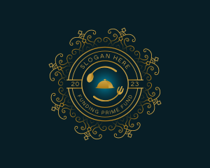 Restaurant Eatery Luxury logo design