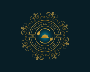 Restaurant Eatery Luxury logo design
