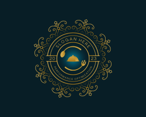 Restaurant Eatery Luxury logo design