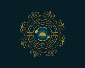 Restaurant Eatery Luxury logo design