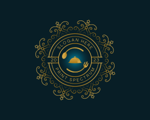 Restaurant Eatery Luxury logo design