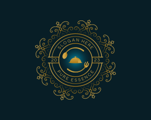 Restaurant Eatery Luxury logo design