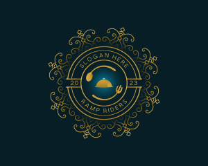 Restaurant Eatery Luxury logo design