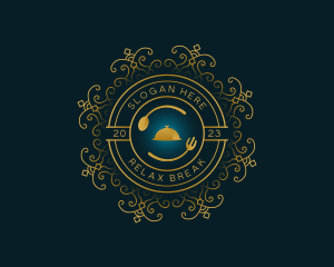 Restaurant Eatery Luxury logo design