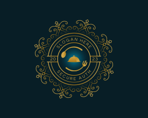 Restaurant Eatery Luxury logo design