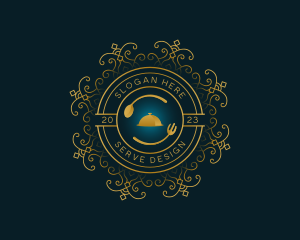 Restaurant Eatery Luxury logo design