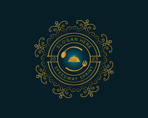 Restaurant Eatery Luxury logo design