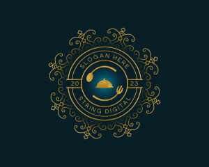 Restaurant Eatery Luxury logo design