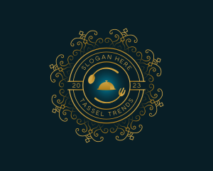 Restaurant Eatery Luxury logo design