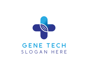 Genetics Clinic Cross logo design