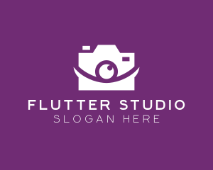 Stylish Camera Studio logo design