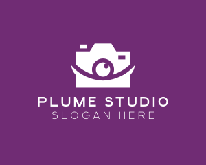 Stylish Camera Studio logo design