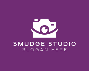 Stylish Camera Studio logo design