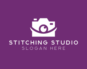 Stylish Camera Studio logo design