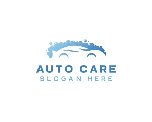 Blue Car Cleaning logo design