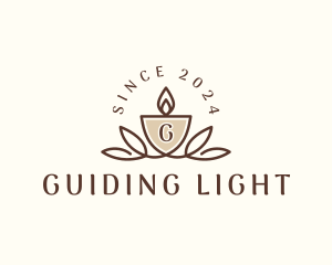 Candle Spa Wellness logo design