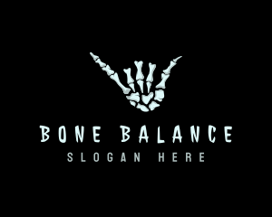 Skeleton Hand Sign logo