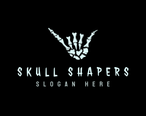 Skeleton Hand Sign logo