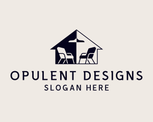 Furniture Interior Design Chair logo design