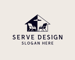 Furniture Interior Design Chair logo design