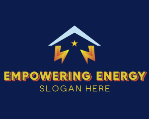 Home Electrical Energy logo design