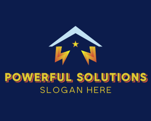 Home Electrical Energy logo design