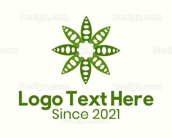 Green Garden Leaf Logo