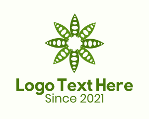 Green Garden Leaf logo