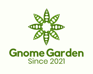 Green Garden Leaf logo design