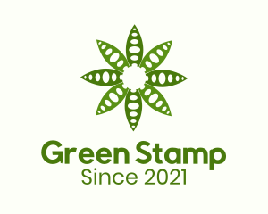 Green Garden Leaf logo design