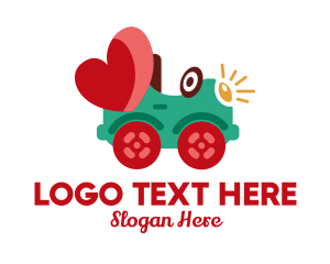 Toy Car Heart  logo