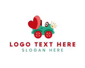 Toy Car Heart  logo