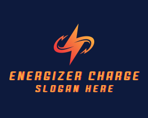 Electric Lightning Bolt logo design