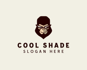 Cool Monkey Shades logo design